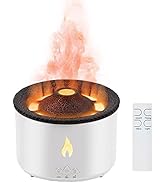 Mcbazel Volcano Humidifier Essential Oil Diffuser, 360mL Flame Air Diffuser Mist Diffuser Humidif...