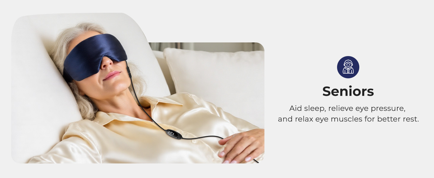 grandmother, gift, older, mon, travel, car, camping, electric eye mask