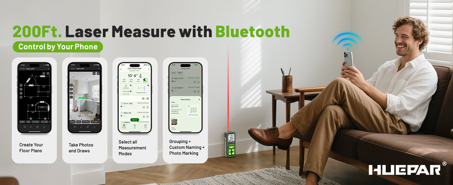 laser measuring tool