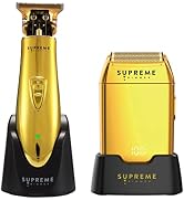 Supreme Trimmer Barber Haircut Kit Hair Trimmer &amp; Men's Foil Shaver Professional Beard Trimmer - ...