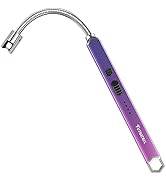 Futratrix Electronic Candle Lighter Arc Windproof Flameless USB Rechargeable Electric Lighter (1 ...