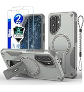for Samsung Galaxy A36 5G case &amp; A56 5G case[Compatible with MagSafe][with 2*9H Tempered Glass Sc...