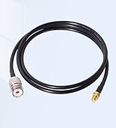 SMA Female to SO239 UHF Female RG58 Coaxial Jumper