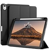 GKABXY iPad Air 5th Generation Case, iPad Air 4th Generation Case with Pencil Holder, Support Aut...
