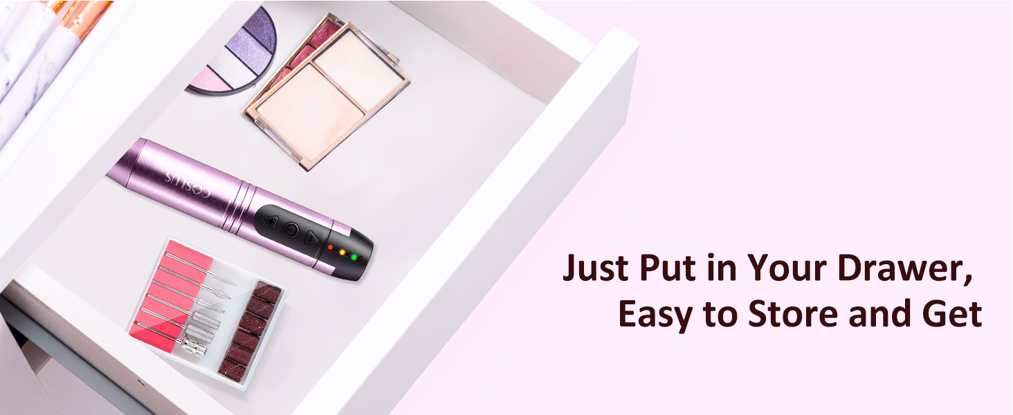 Cordless Nail Drill Electric File Lima de taladro de uñas eléctrica inalámbrica