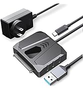 ORICO SATA to USB 3.0 Adapter, Hard Drive Reader for Universal 2.5 3.5-Inch IDE and SATA External...