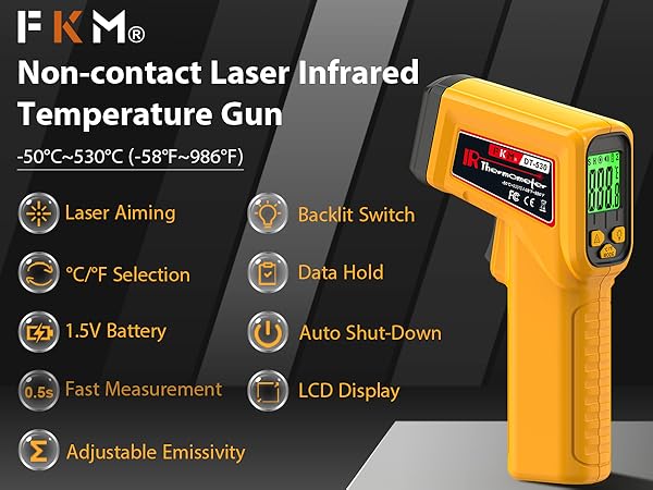infrared thermometer gun