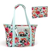 Sports Rabbit Extra Large Neoprene Lunch Bags for Women – 2-in-1 Insulated Tote with 15.6" Laptop...