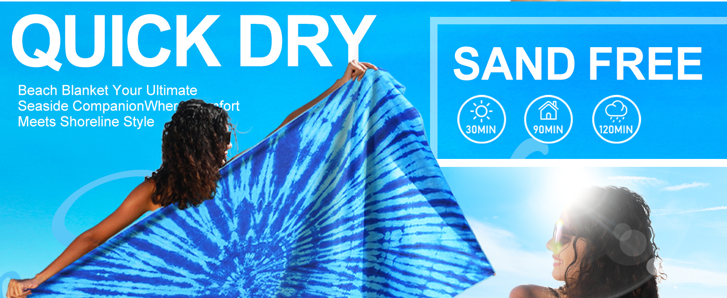 quick dry beach towel