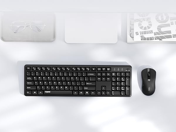 Wireless Keyboard and Mouse Combo