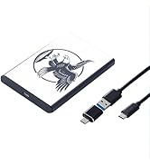 Plicnla Portable External Hard Drive 500GB,USB 3.0 USB-C Storage Expansion for PC, Mac, Desktop, ...