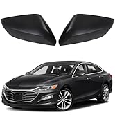 Side Mirror Cover Compatible with Chevrolet Malibu 2016-2024 Driver and Passenger Side Replaces 8...