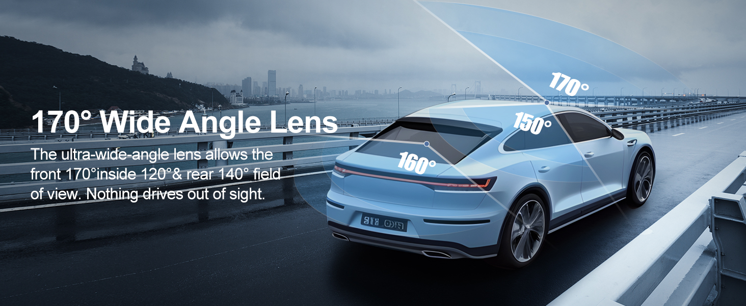 Dash Cam Front and Rear