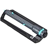 Lawn Turbo Oscillating Water Sprinkler 100003 Adjustable Pattern to Cover 4,150 sq.ft. by New Eng...