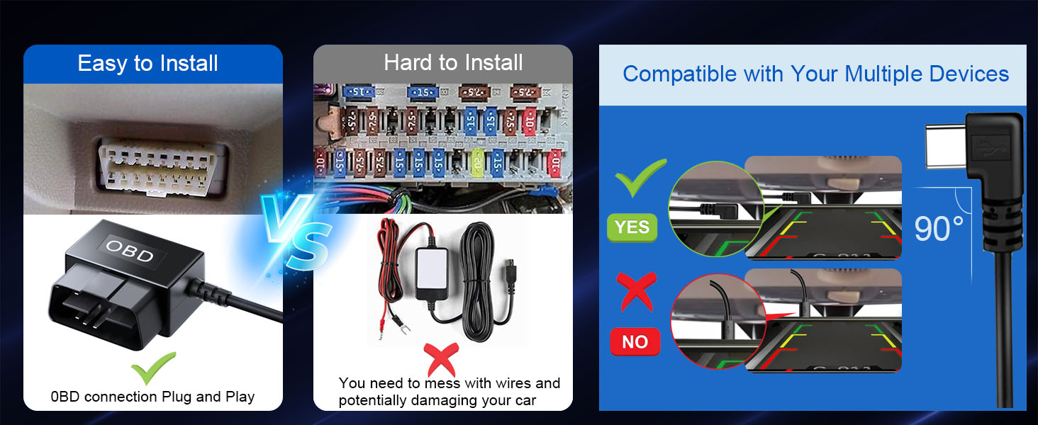 Dash Cam Hardwire Kit