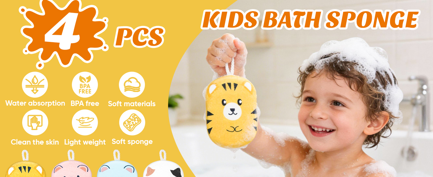KIDS BATH SPONGE