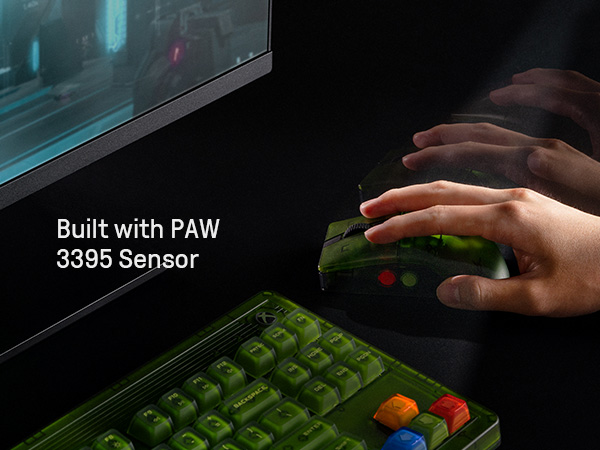 wireless Mouse Customizable mouse PAW 3395 Sensor mouse gaming mouse Programmable buttons