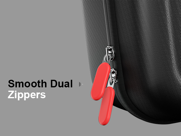 Smooth Dual Zippers