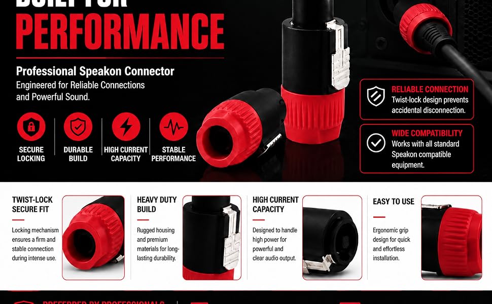 SPKN RED 4PCS