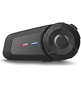 MAXTO Motorcycle Bluetooth Headset, MX1 2-Riders 800M Universal Intercom Communication Systems, H...