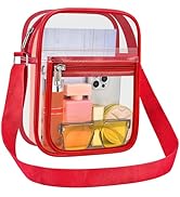 USPECLARE Clear Purse for Stadium Events Clear Messenger Bag for Men and Women