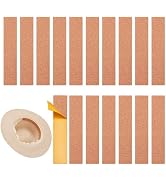 BENECREAT 30Pcs Cork Hat Size Reducer Strips, Self Adhesive Hat Inserts Adjustable Sizing Tape fo...