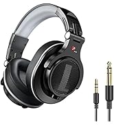 Prosonic DJ2G Over Ear Headphone, Wired Bass Headset with 40mm Driver, Foldable Lightweight Headp...