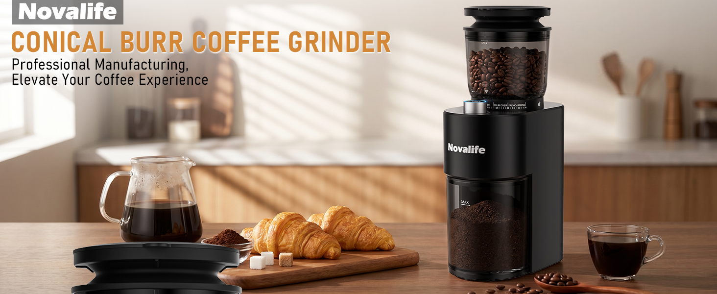 CONICAL BURR COFFEE GRINDER