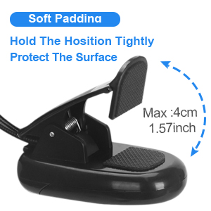 music stand light clip on