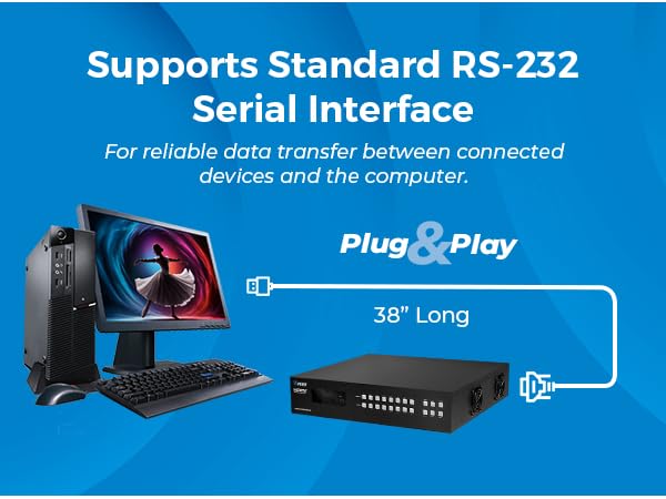 DB-9 RS 232 Serial Cable