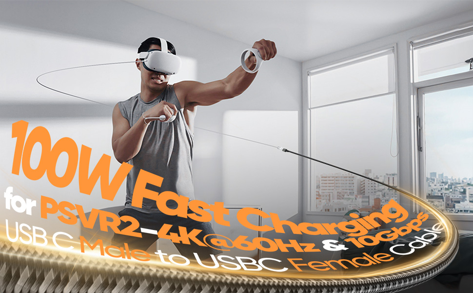 usbc extender cable for fast charging