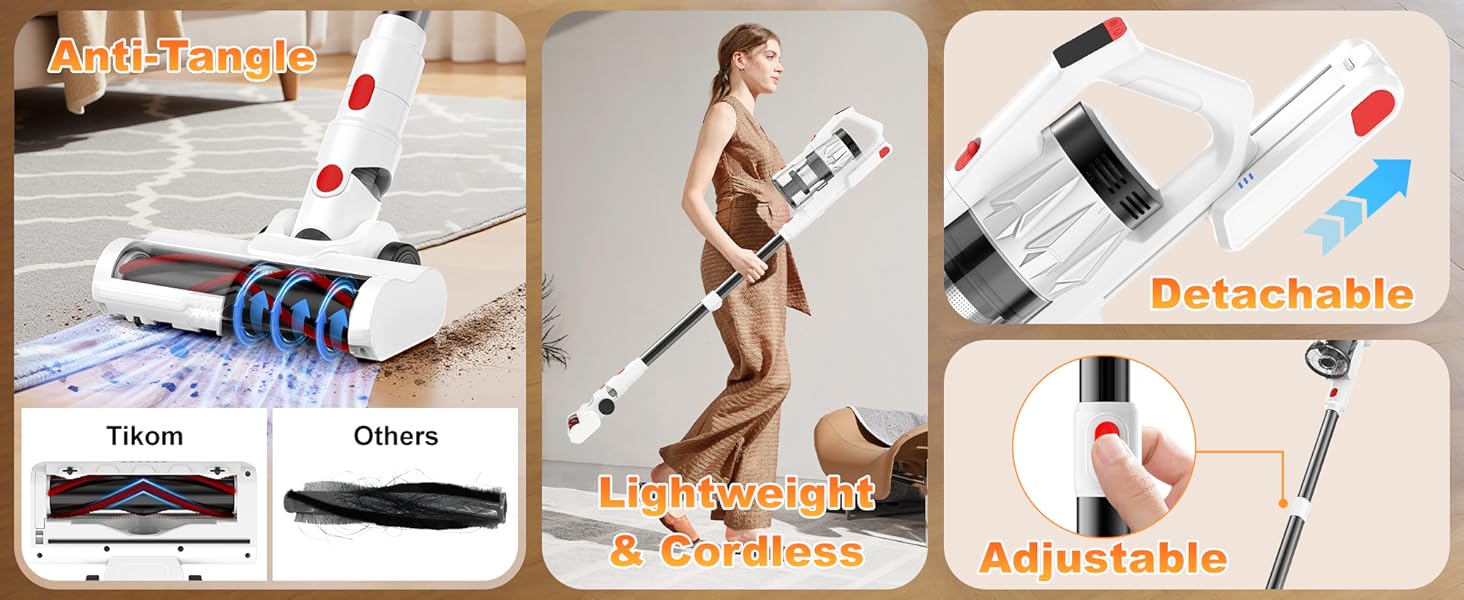 cordless vacuum cleaner pet hair