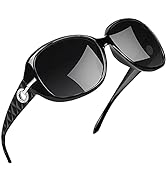 Joopin Big Sunglasses for Women Oversized Shades for Women Trendy Large Rectangle Sun Glasses UV ...