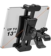JUBOR Spin Bike Tablet Holder, 360° Rotation Tablet iPad Holder for Treadmill, Stationary Bike, E...