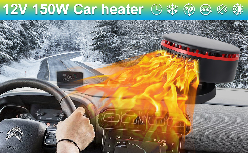 portable heater for car