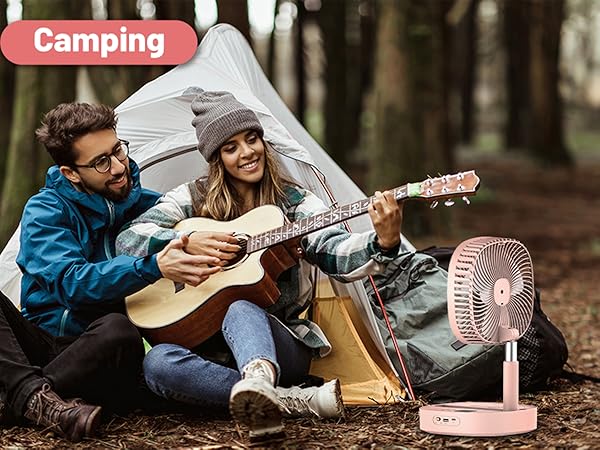 portable oscillating fan portable standing fan travel portable fan foldable portable fan