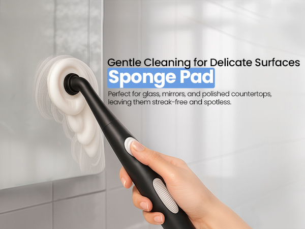 Ergonomic handle grout scrub brush