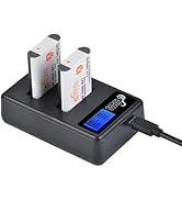 NP-BX1 NP BX1 Battery and LCD Display Charger for Sony Cyber-Shot M8 DSC-HX80 HX90V HX95 HX99 HX3...
