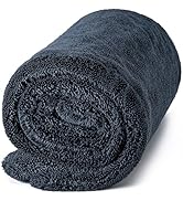 CADONO Huge Microfiber Car Drying Towel, Ultra Absorbent Microfiber Cleaning Cloth for Cars, No S...