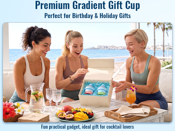 Primium Gradient Gift Cup. Perfect for Birthday and Holiday Gifts.
