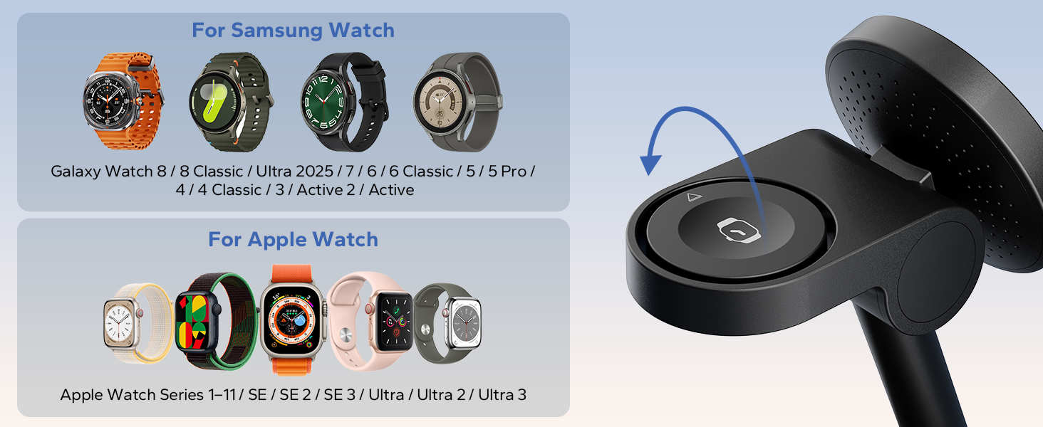 samsung watch charger stand fast charging galaxy