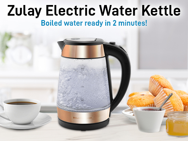 Zulay Electric Water Kettle