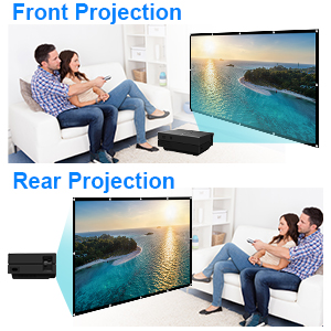 anti light projector screen material screen projector screen big screen projector for outside