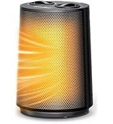 GiveBest Space Heater, 1500W Portable Heaters for Indoor Use, PTC Ceramic Heater with Heating and...