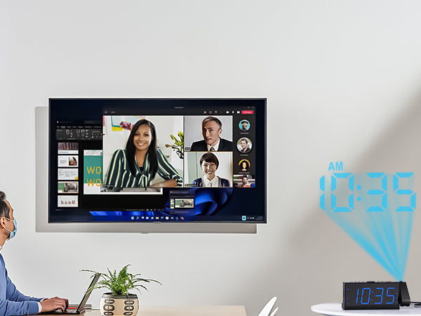 Projection Alarm Clock Radio