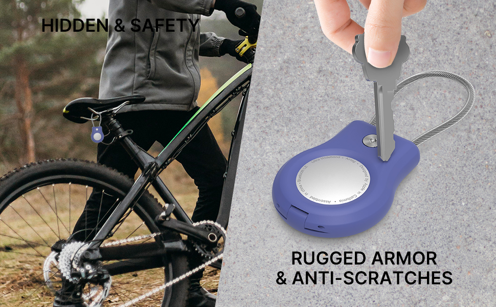 airtag keychain holder