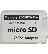 Funturbo Ultimate Version SD2Vita 5.0 Memory Card Adapter, PS Vita PSVSD Micro SD Adapter PSV 1000/2...