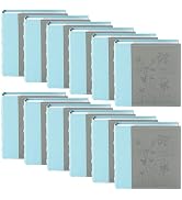 Golden State Art,Photo Album with Memo Writing Space hold 200 4x6 Horizontal Pictures,Leather Vin...