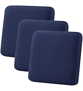 hyha Jacquard Couch Cushion Covers, Magic Sofa Covers Washable, Stretch Couch Covers for 3 Cushio...