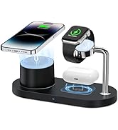 Sildark Magnetic Wireless Charger for iPhone: 3 in 1 Charging Station for Multiple Device Apple -...